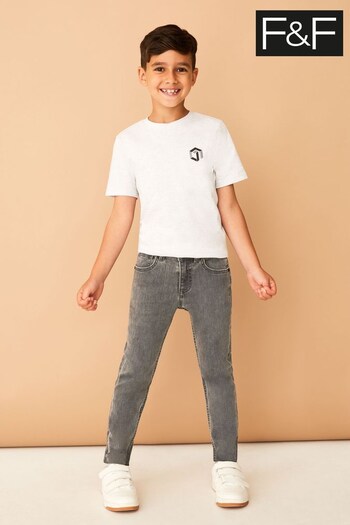 F&F Skinny Grey Jeans (C33122) | £11 - £15