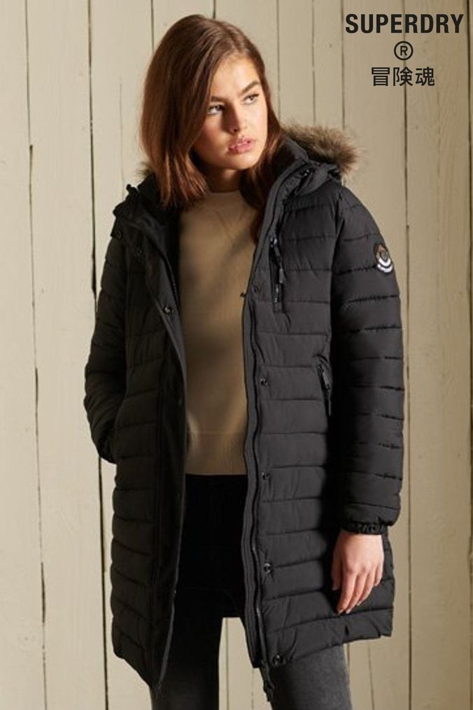 Superdry girls coat hot sale