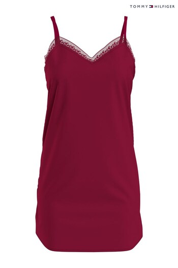 Tommy Hilfiger Pink Lace Night Dress (C33693) | £80
