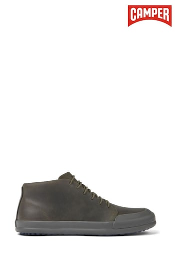 Camper Mens Green Lace-Up Booties (C33721) | £120
