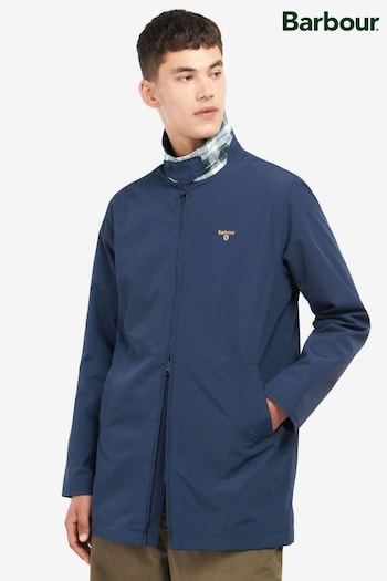 Barbour® Blue Crested Mac Jacket (C33786) | £199