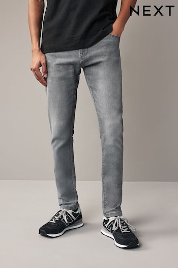 Light Grey Skinny Comfort Stretch Jeans (C34061) | £30