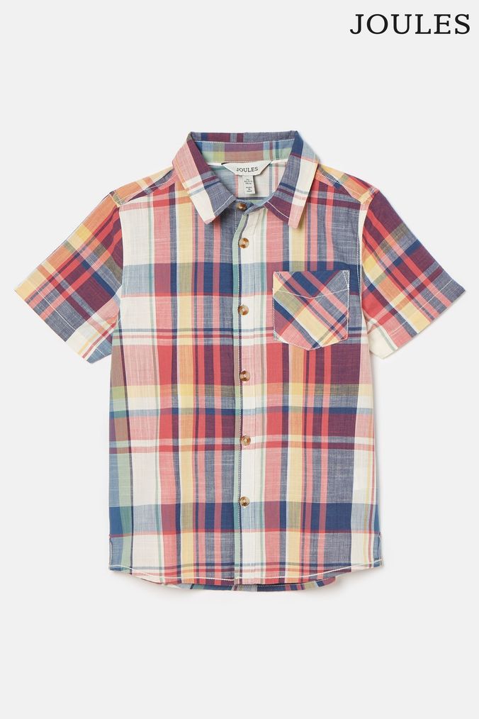 Shirts for Boys Boys Plain Checked Printed Shirts Next UK