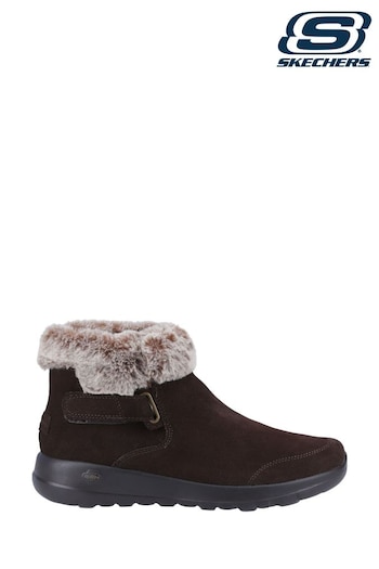 Skechers Brown On-The-GO Joy First Glance Points Boots (C34157) | £84