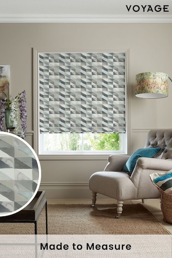 Voyage Natural Truffle Kerlaz Made to Measure Roman Blind (C34399) | £89