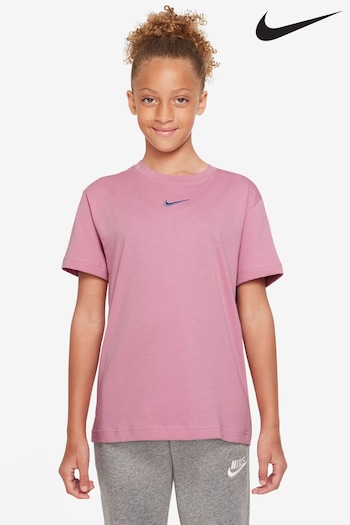 Nike Pink Oversized Essential TShirt (C34510) | £23