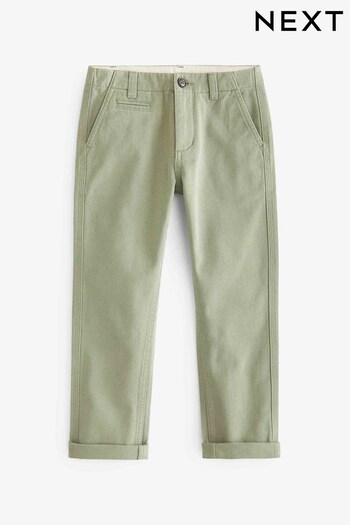 Sage Green Chino Trousers Kari (3-16yrs) (C34561) | £16 - £21