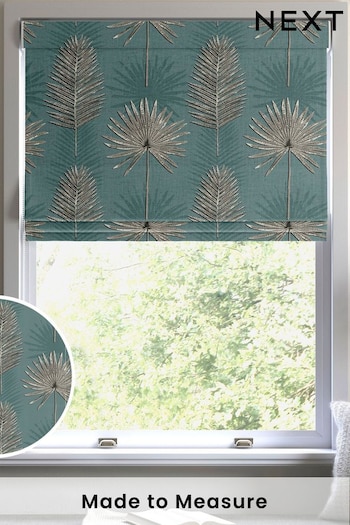 Forest Green Sellus Made To Measure Roman Blind (C35290) | £52