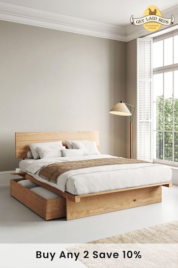 Get Laid Beds Honey Japanese Storage Bed Combo (C35300) | £930 - £1,140