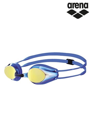 Arena Kids Junior Blue Tracks Mirror Racing Goggles (C35773) | £17