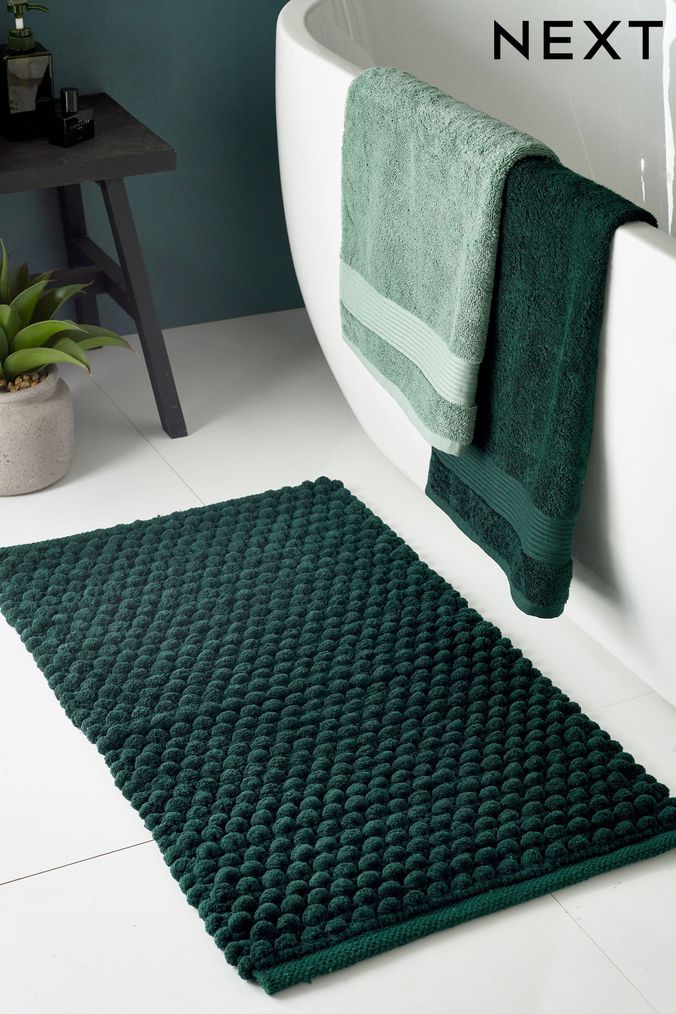 Green Bath Mats Next UK