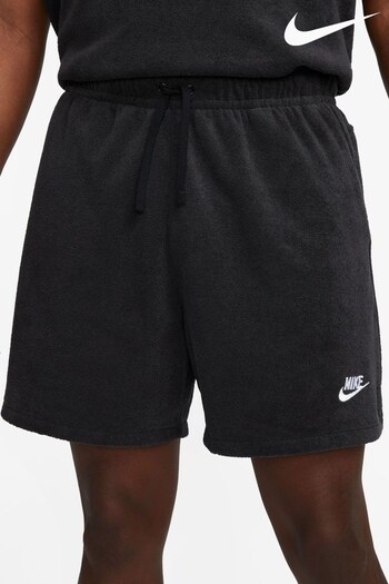 Nike Black Club French Terry Towel Shorts (C36119) | £45