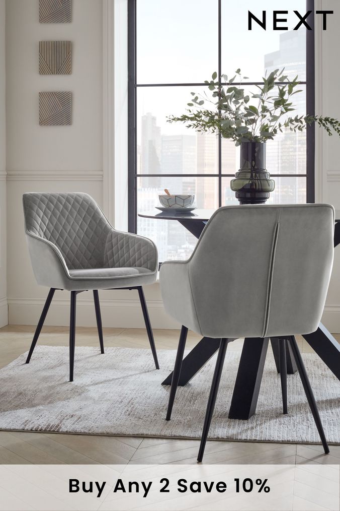 Next kitchen chairs outlet grey
