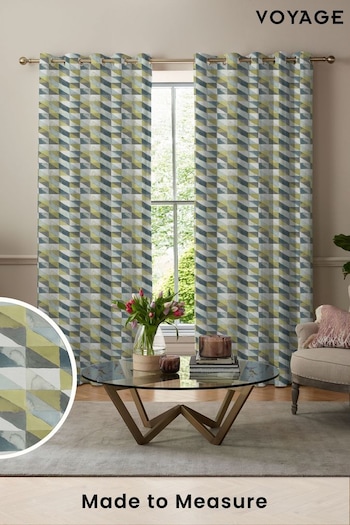 Voyage Grey Kerlaz Made to Measure Curtains (C36186) | £109