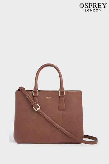 OSPREY LONDON Adaline Leather Work Bag (C36341) | £175