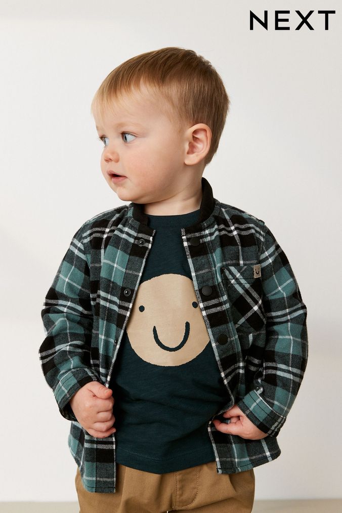 Buy Boys Shirts Check Tartan Baby Online Next UK