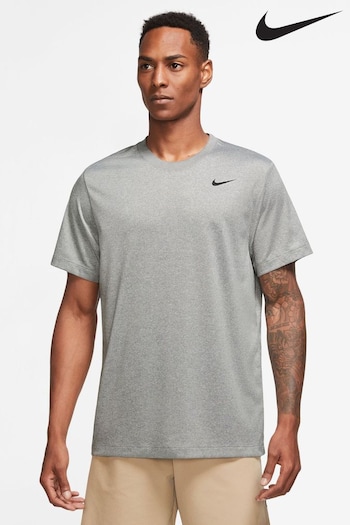 Nike Branco Grey Dri-FIT Legend Training T-Shirt (C36538) | £25