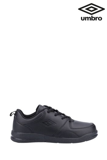 Umbro Black Ashfield Lace-Up Shoes stiletto (C36816) | £35