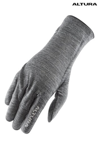 Altura Unisex Grey Road Merino Liner Gloves (C37173) | £25