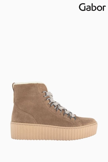 Gabor Natural Direct Lion Suede Ankle Boots (C37184) | £120