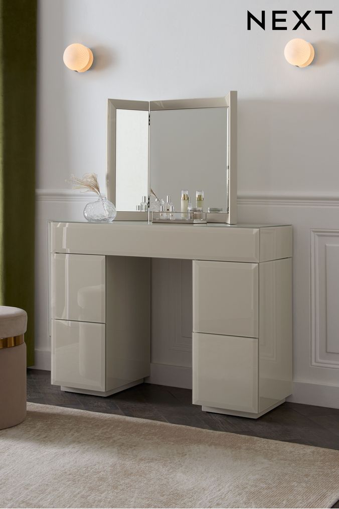 Next white shop dressing table