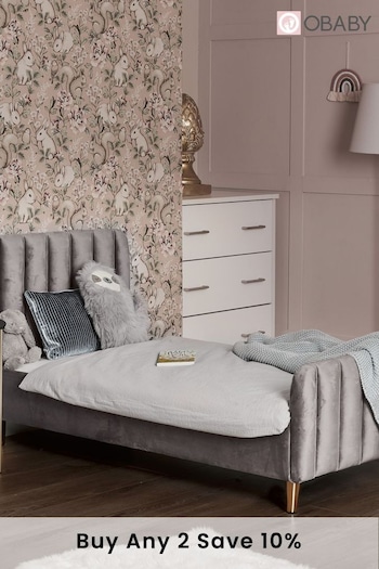 Obaby Grey Gatsby Toddler Bed (C37463) | £289.99