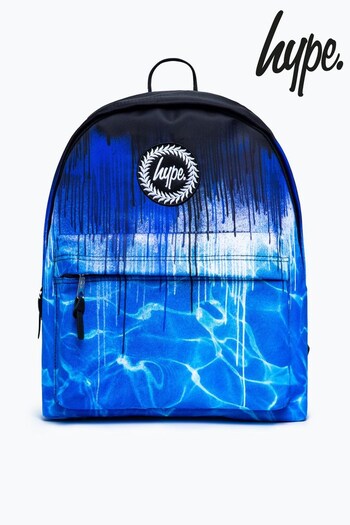 Hype. Blue Pool Drips Backpack (C37505) | £30
