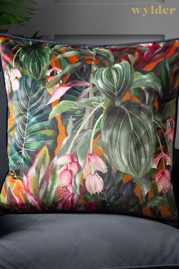 Wylder Tropics Orange Mogori Wild Cushion (C37515) | £20
