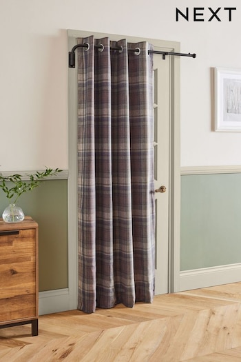 Black 28mm Door Curtain Pole (C37570) | £22
