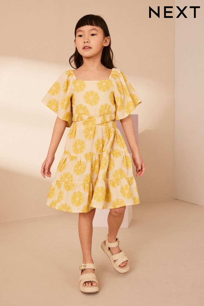 Little girls cheap yellow dress