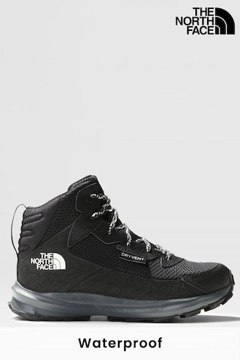 The North Face Black Fastpack Kids Hiker Mid WP Boots (C37837) | £75