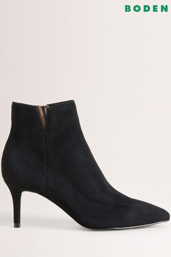 Boden Black Suede Ankle Boots (C37864) | £170