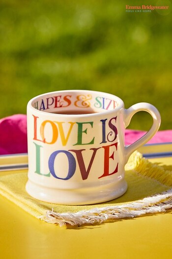 Emma Bridgewater Cream Rainbow Toast Love Is Love Small Mug (C38071) | £17