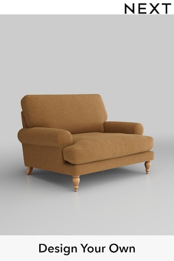 Fine Chenille Easy Clean/Mid Caramel Erin Deep Relaxed Sit (C38229) | £475 - £1,975