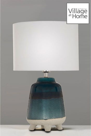 Village At Home Blue Coast Table Lamp (C38904) | £110