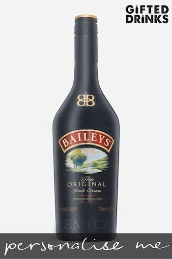 Personalised Bailey Irish Cream 70cl by Gifted Drinks (C38961) | £38