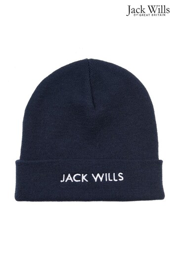 Jack Wills Navy Blue Beanie (C39068) | £15