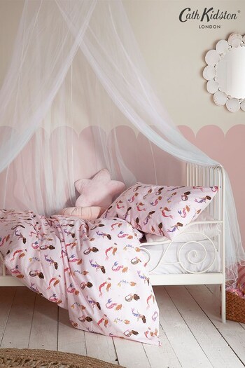 Cath Kidston Pink Mermaids Duvet Cover And Pillowcase Set (C39144) | £30 - £45