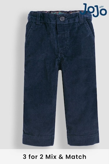 New In Furniture Navy Classic Cord Trousers (C39169) | £21