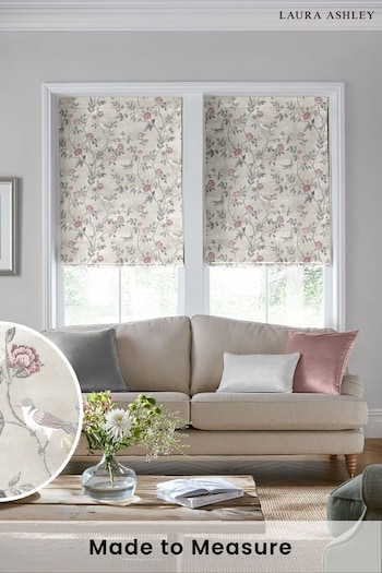 Laura Ashley Natural Eglantine Made To Measure Roman Blinds (C39780) | £84