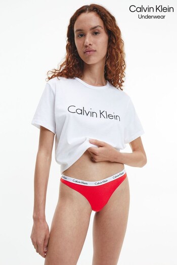 Calvin Klein Red Carousel Thong (C39834) | £14