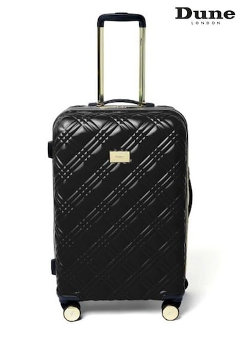 Dune London Black Medium Orchester 67cm Suitcase (C39903) | £139