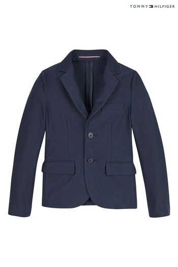 Tommy Hilfiger Blue Comfort Knitted Blazer (C39992) | £110 - £130