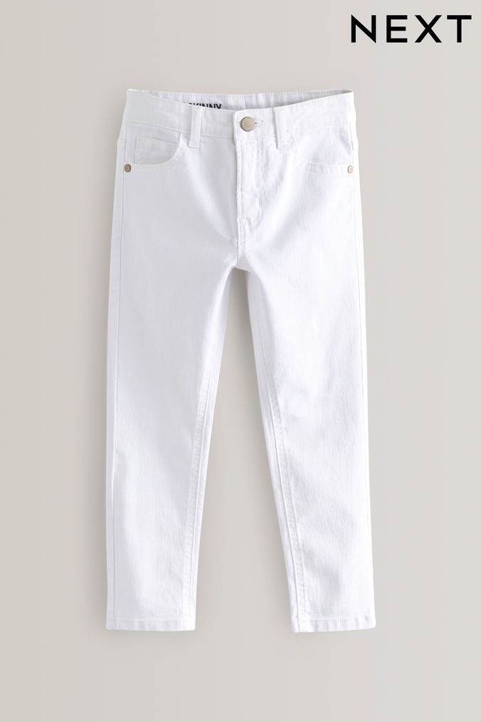 White jeans for kids 2025