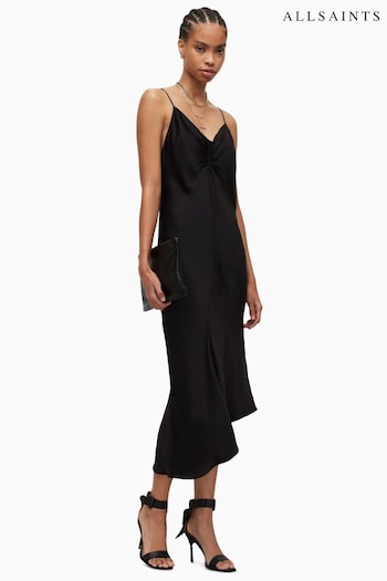 AllSaints Alexia Black Dress (C40314) | £119