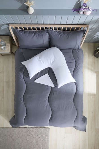 Slumberdown V Shaped Medium Support Back Sleeper Pillow (C40673) | £19