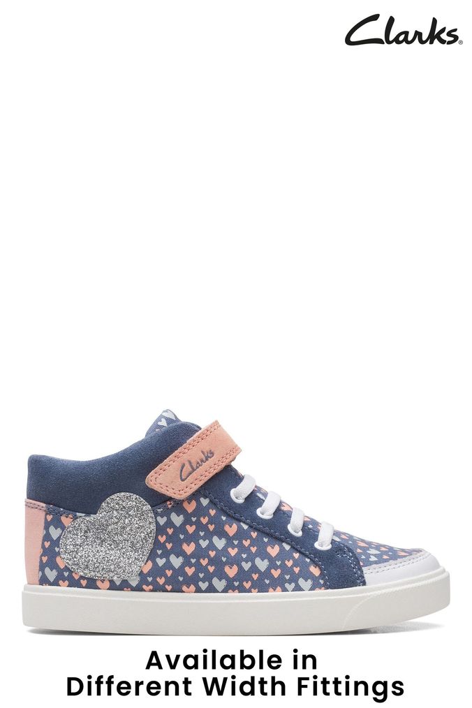 Clarks high clearance top trainers