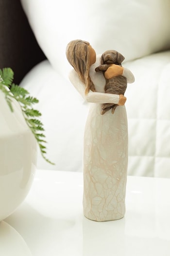 Willow Tree Cream Adorable You Dog Figurine (C40918) | £52