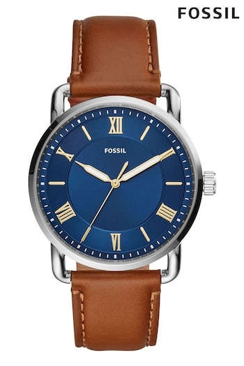 Fossil Gents Blue Copeland 42mm Watch (C41043) | £129