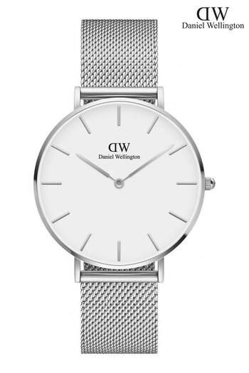 Daniel Wellington Silver Petite 36 Sterling Watch (C41209) | £149